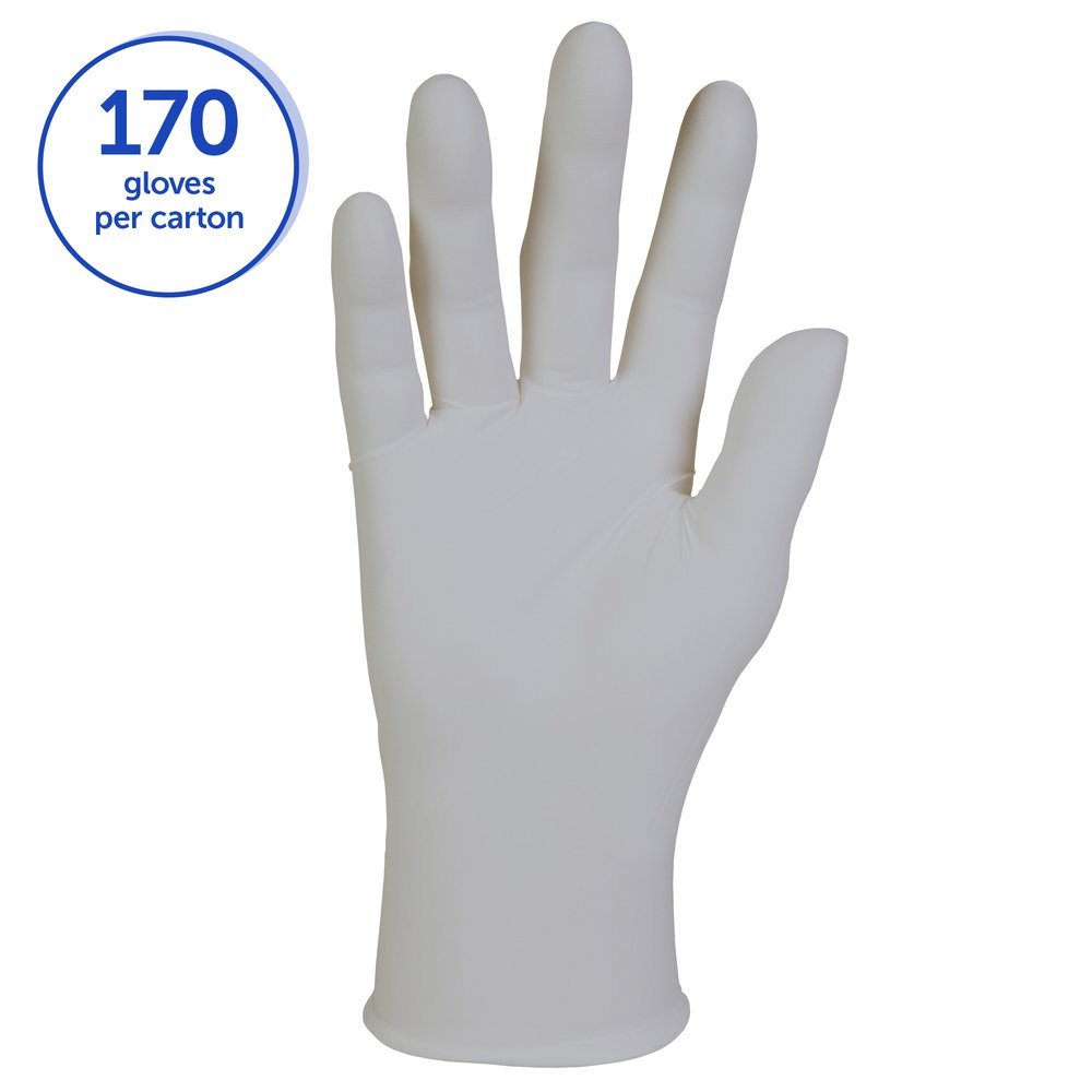 Kimberly-Clark™ Sterling™ Nitrile Exam Gloves (50709), 3.5 Mil, 9.5”, Ambidextrous, XL, 170 / Dispenser, 10 Dispensers, 1,700 Grey Gloves / Case - 50709