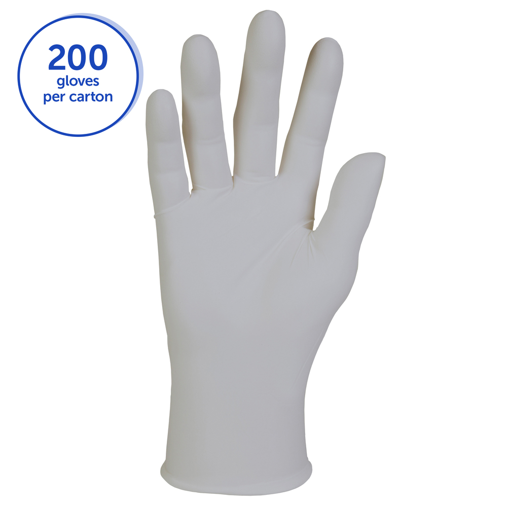 Kimberly-Clark™ Sterling™ Nitrile Exam Gloves (50707), 3.5 Mil, 9.5”, Ambidextrous, Medium, 200 / Dispenser, 10 Dispensers, 2,000 Grey Gloves / Case - 50707